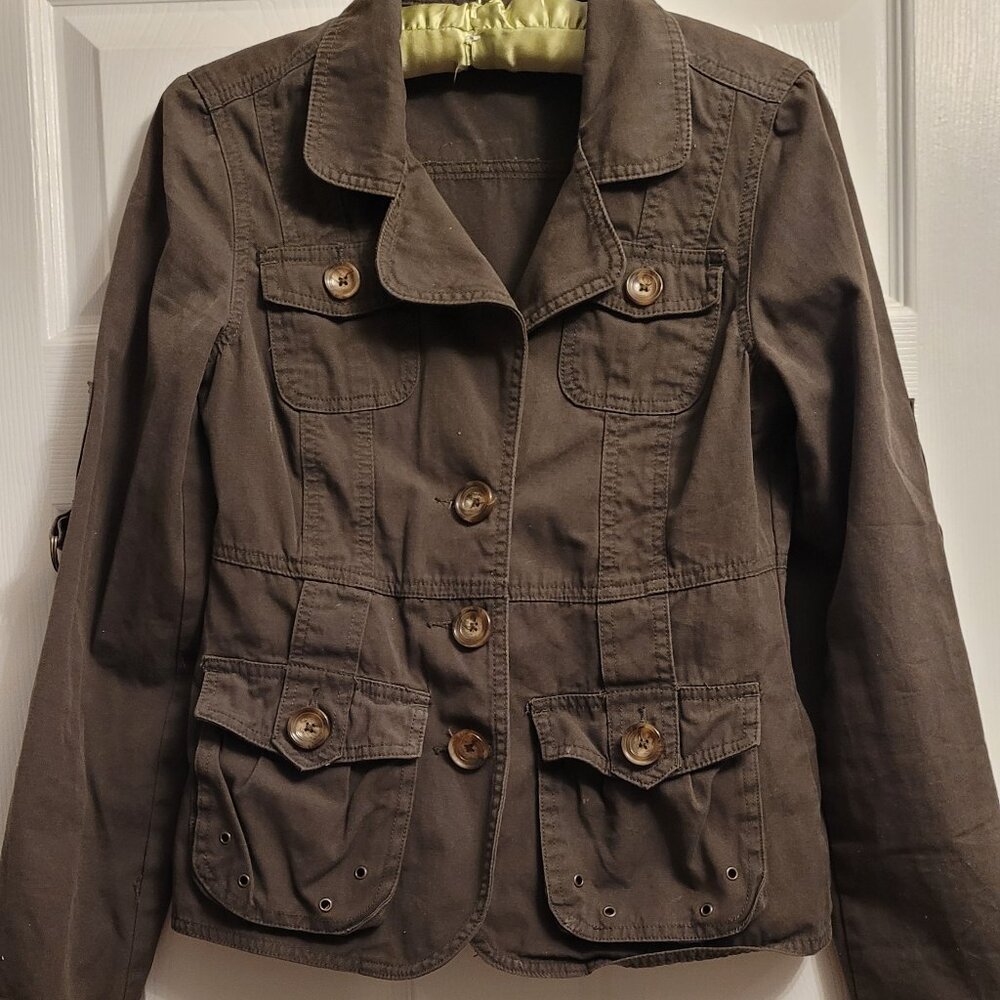 Urban Life Khaki Cotton Jacket NWOT